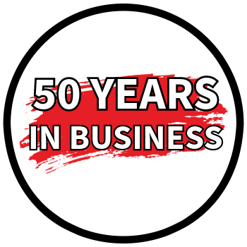 50 YEARS IN BUSINESS